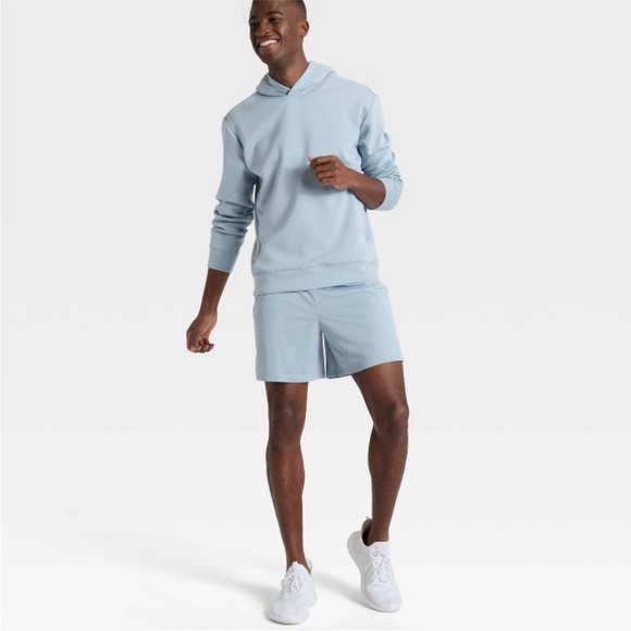 Men's Spacer Hoodie Sweatshirt - All In Motion™ Light Blue XL NWT - Picture 3 of 6